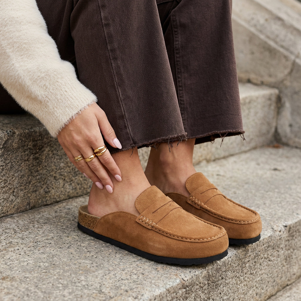 Fondu Leather Clogs - view 143