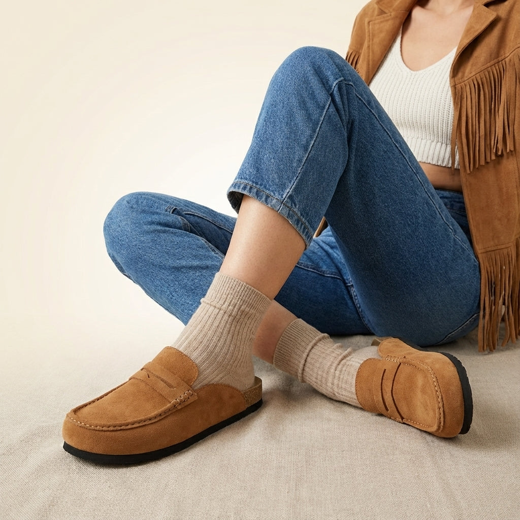 Fondu Leather Clogs - view 145