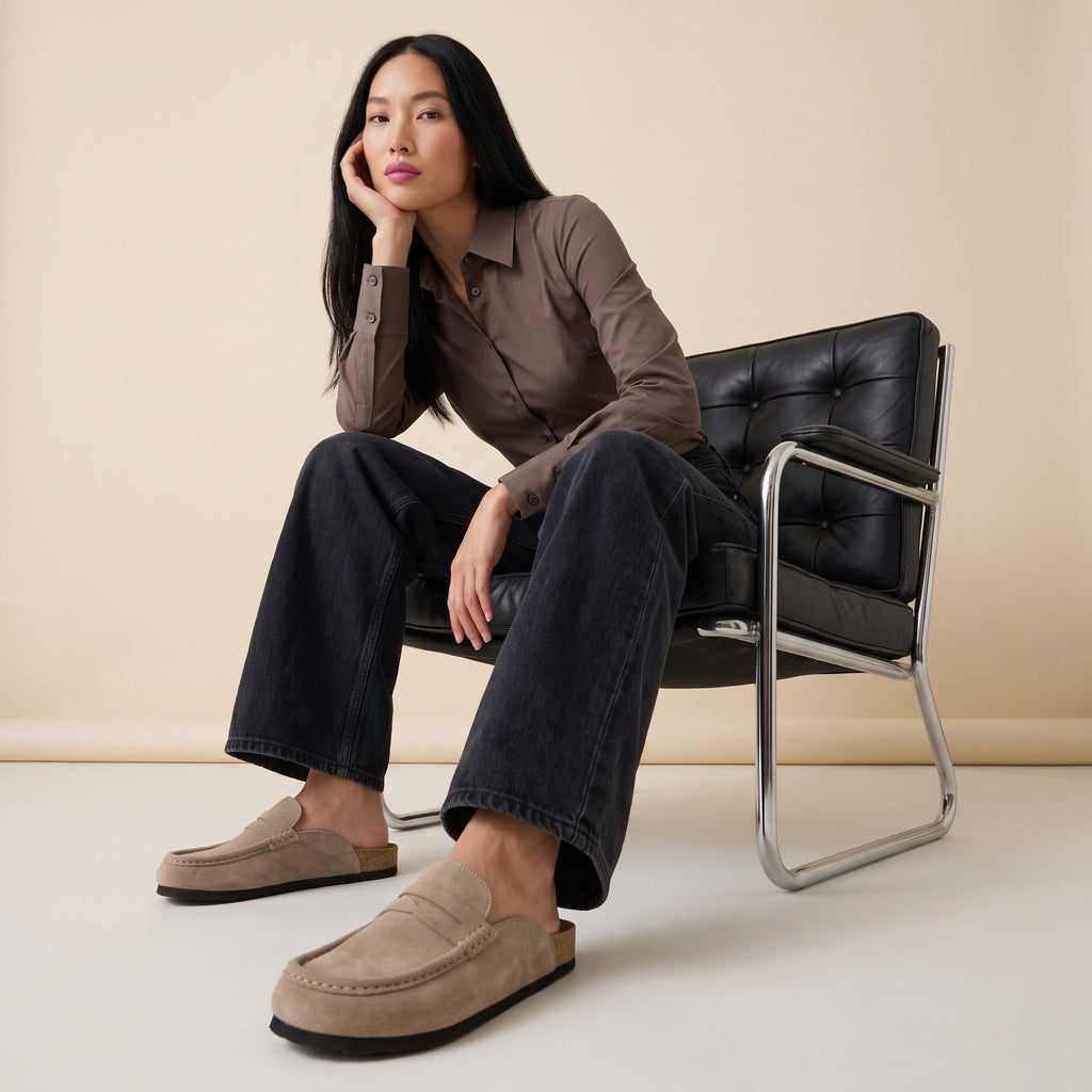 Fondu Leather Clogs - view 104