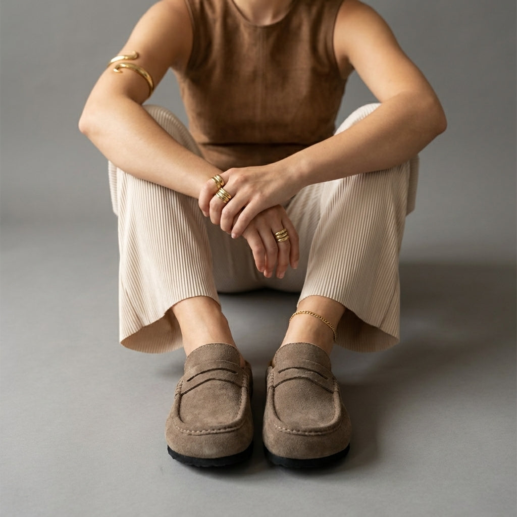 Fondu Leather Clogs - view 149