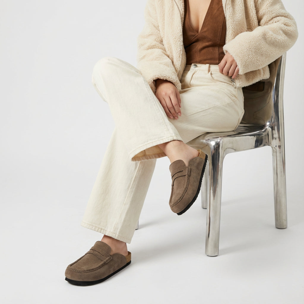 Fondu Leather Clogs - view 150