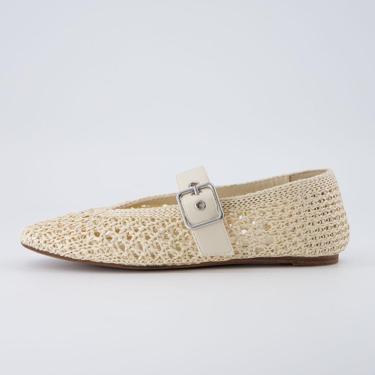 Gabby Woven Mary Jane Flats - view 11