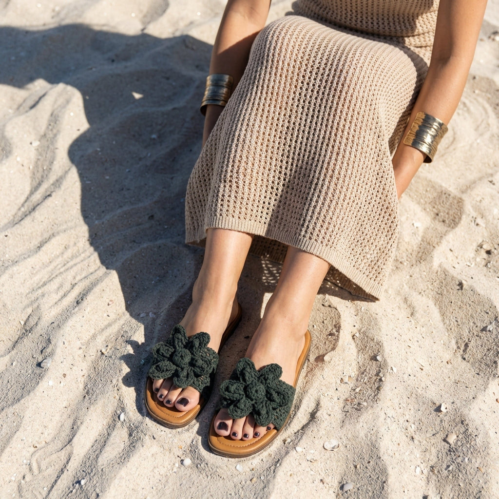 Gemma Knit Slides - view 22