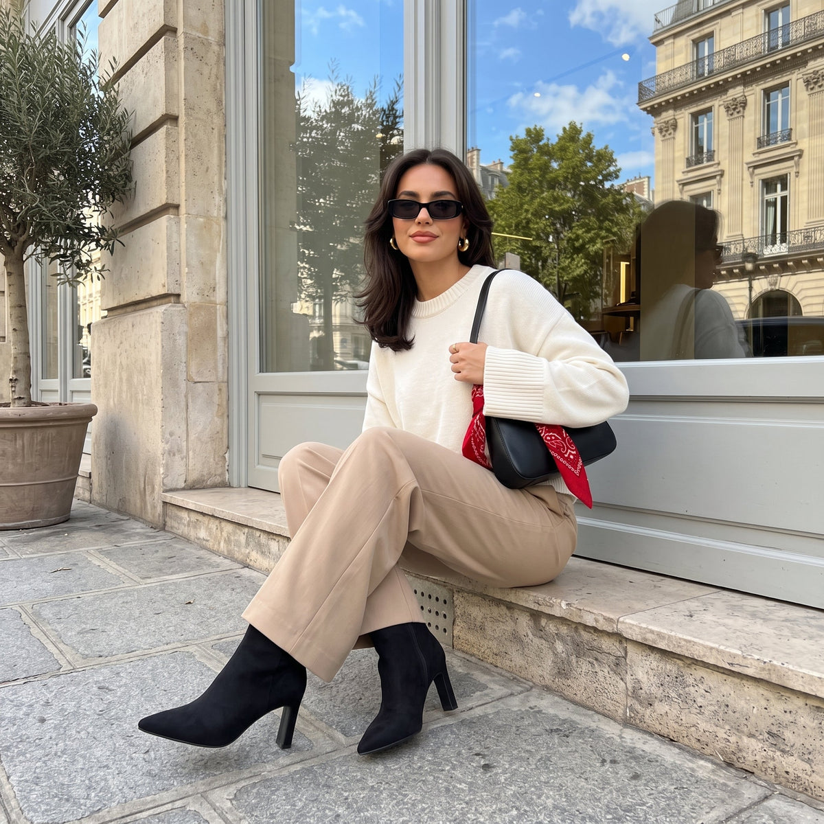 Giana High Heel Ankle Boots - view 8