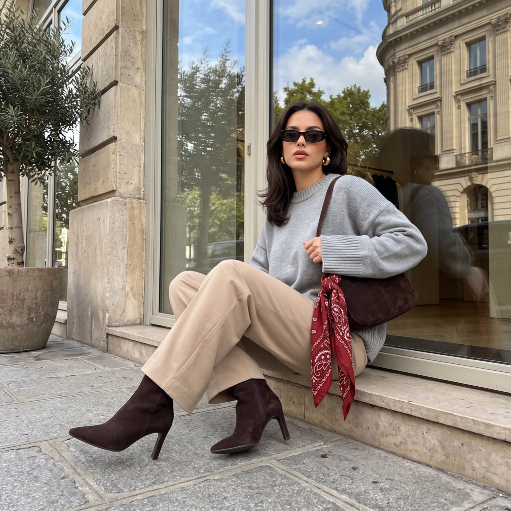 Giana High Heel Ankle Boots - view 30