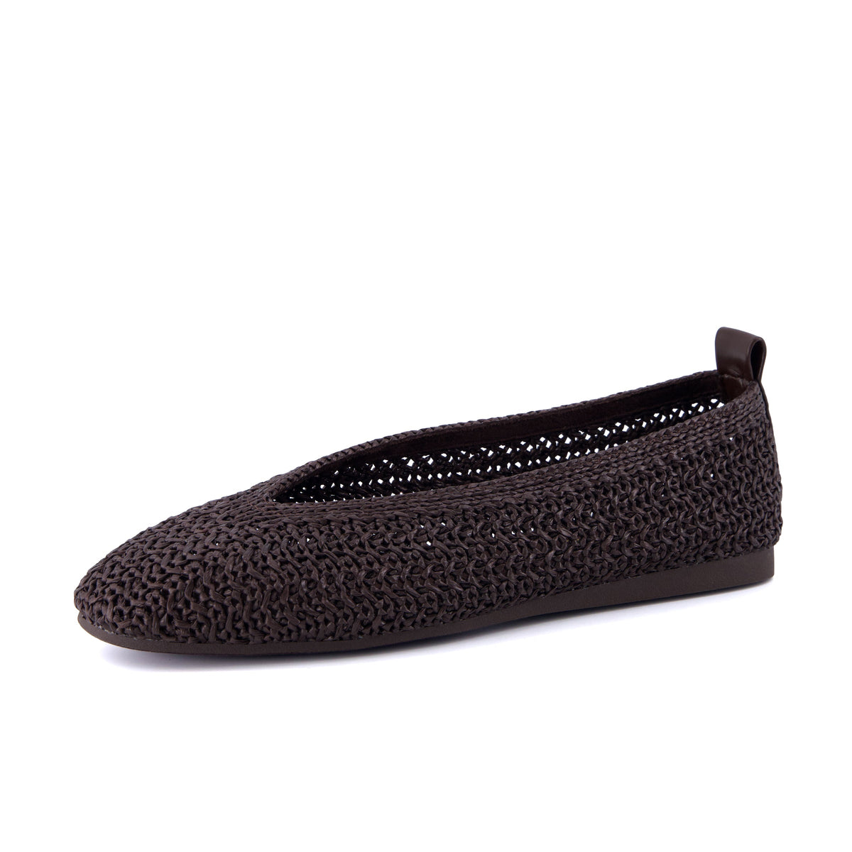 Gilt Woven Ballet Flats - view 2