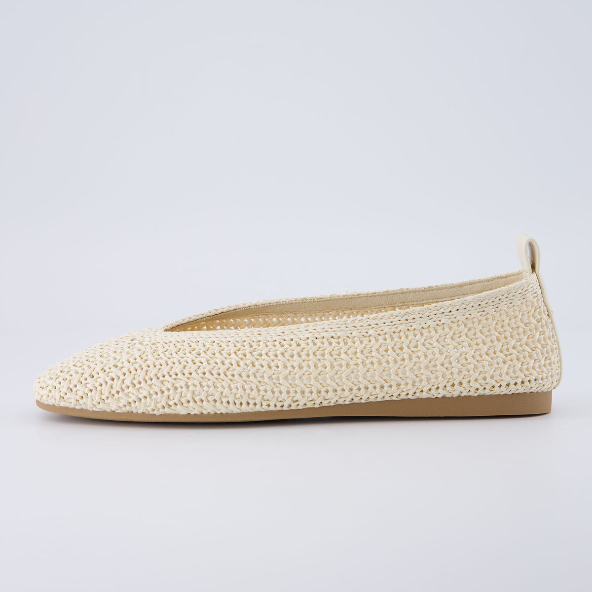 Gilt Woven Ballet Flats - view 12