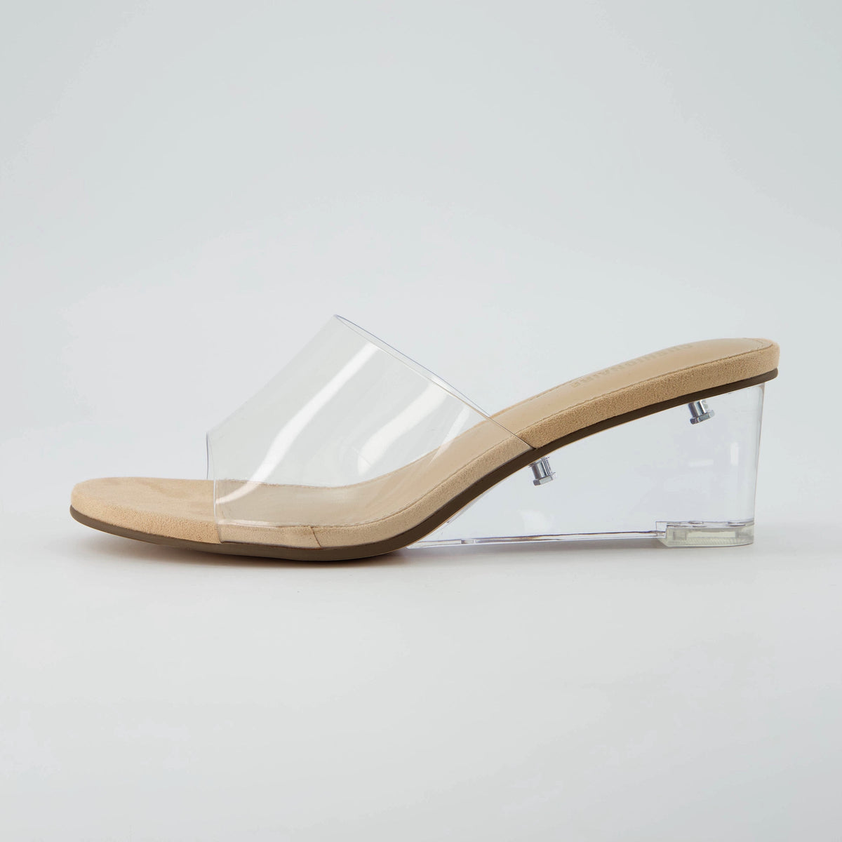 Gloss Lucite Wedge Sandals - view 2