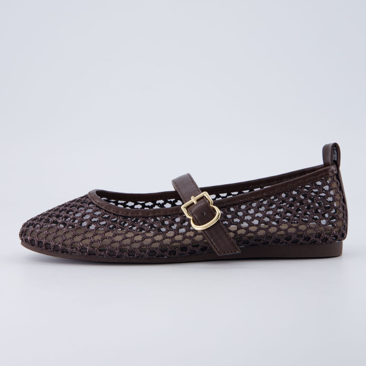 Gracie Mesh Mary Jane Flats - view 1