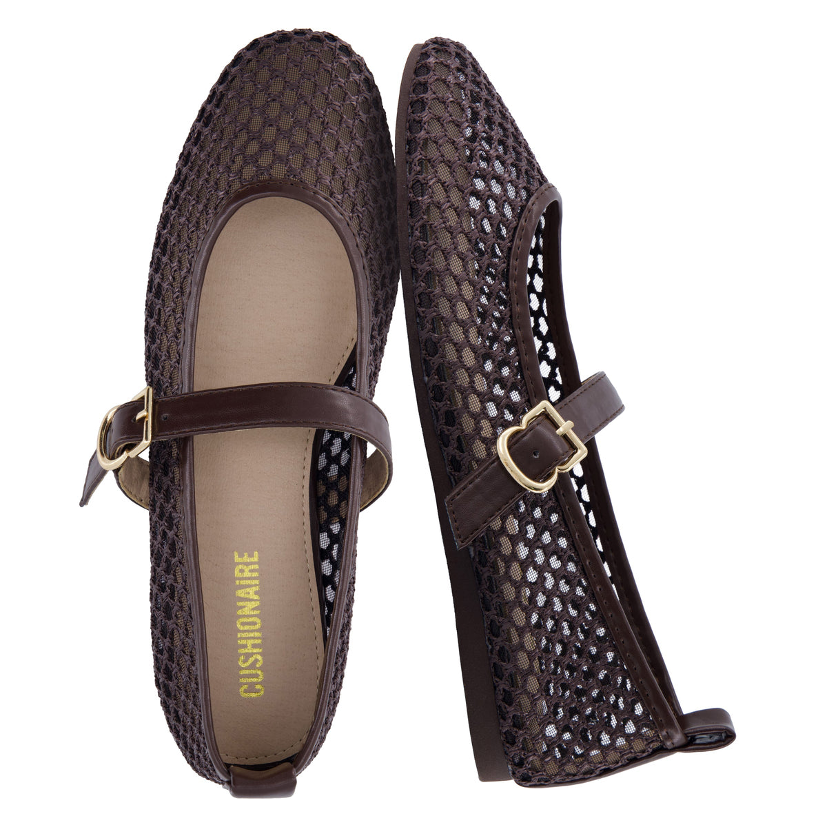 Gracie Mesh Mary Jane Flats - view 12