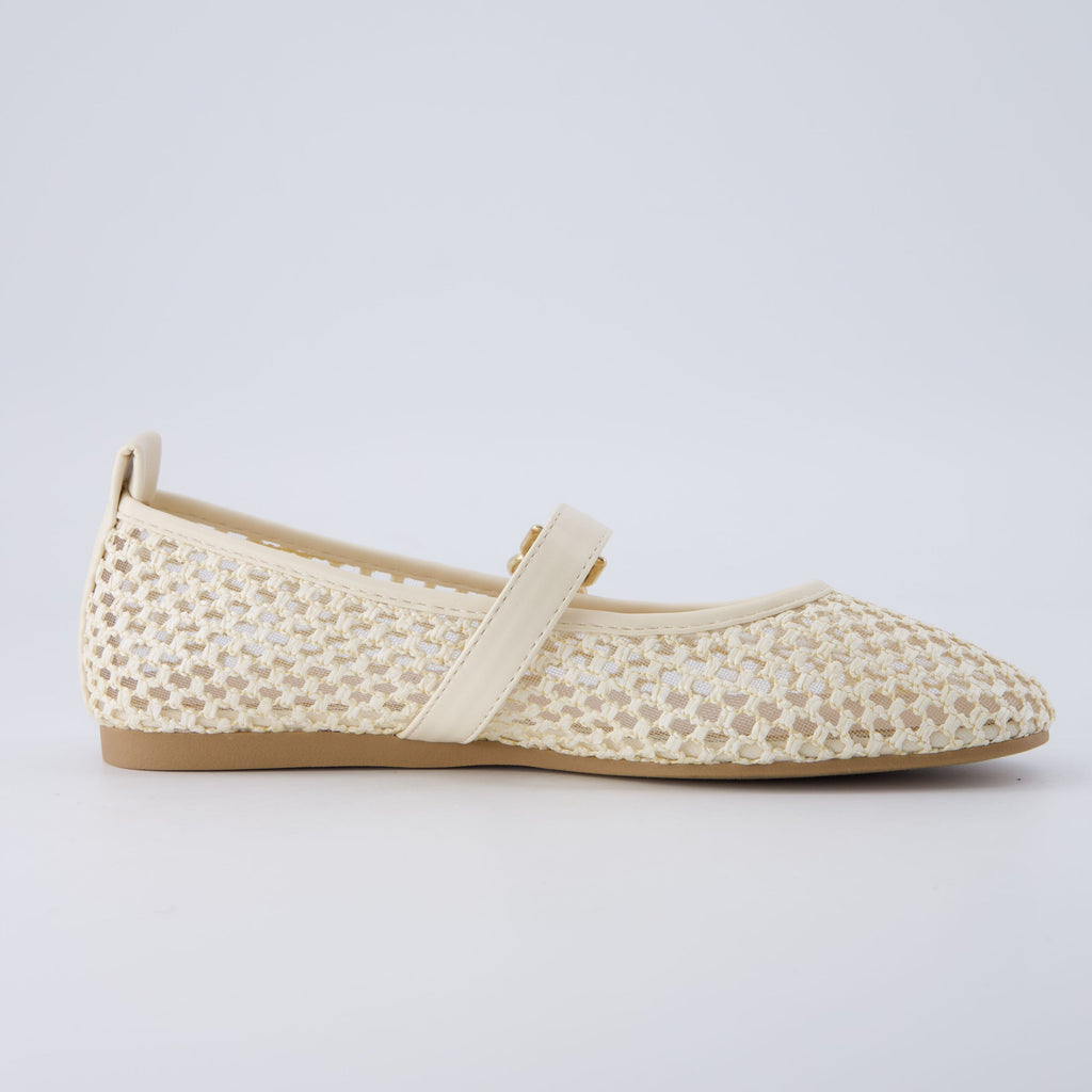 Gracie Mesh Mary Jane Flats - view 17