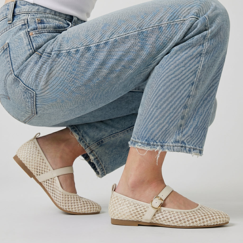Gracie Mesh Mary Jane Flats - view 20