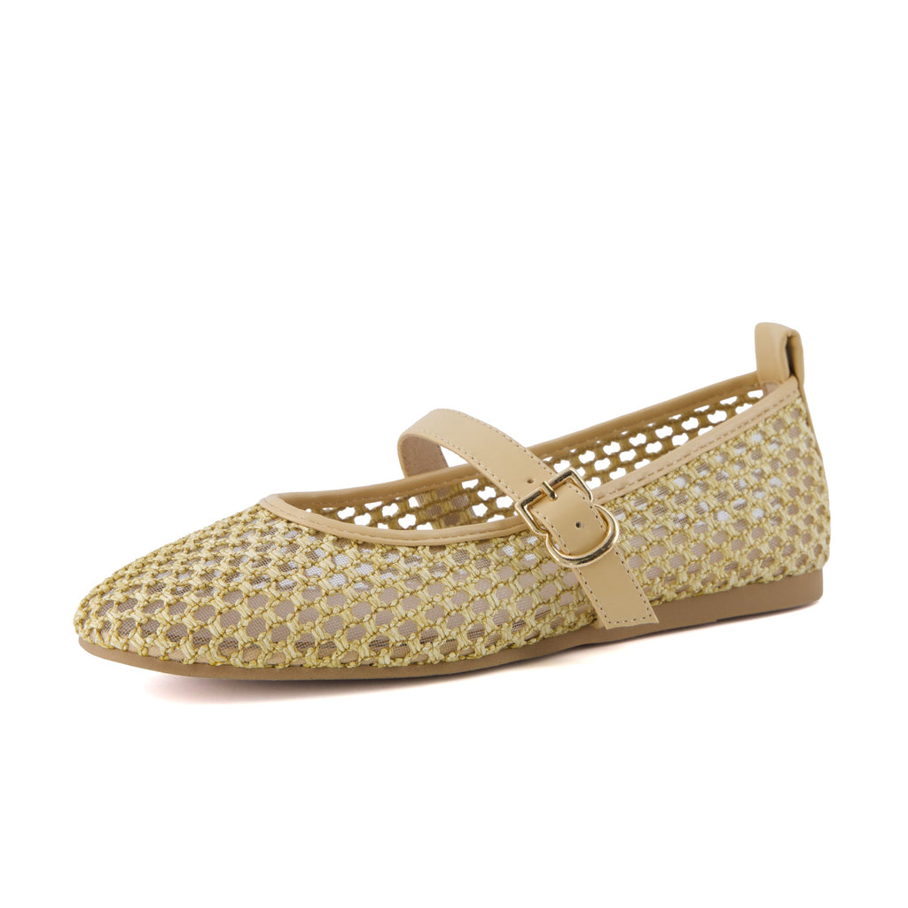 Gracie Mesh Mary Jane Flats - view 28