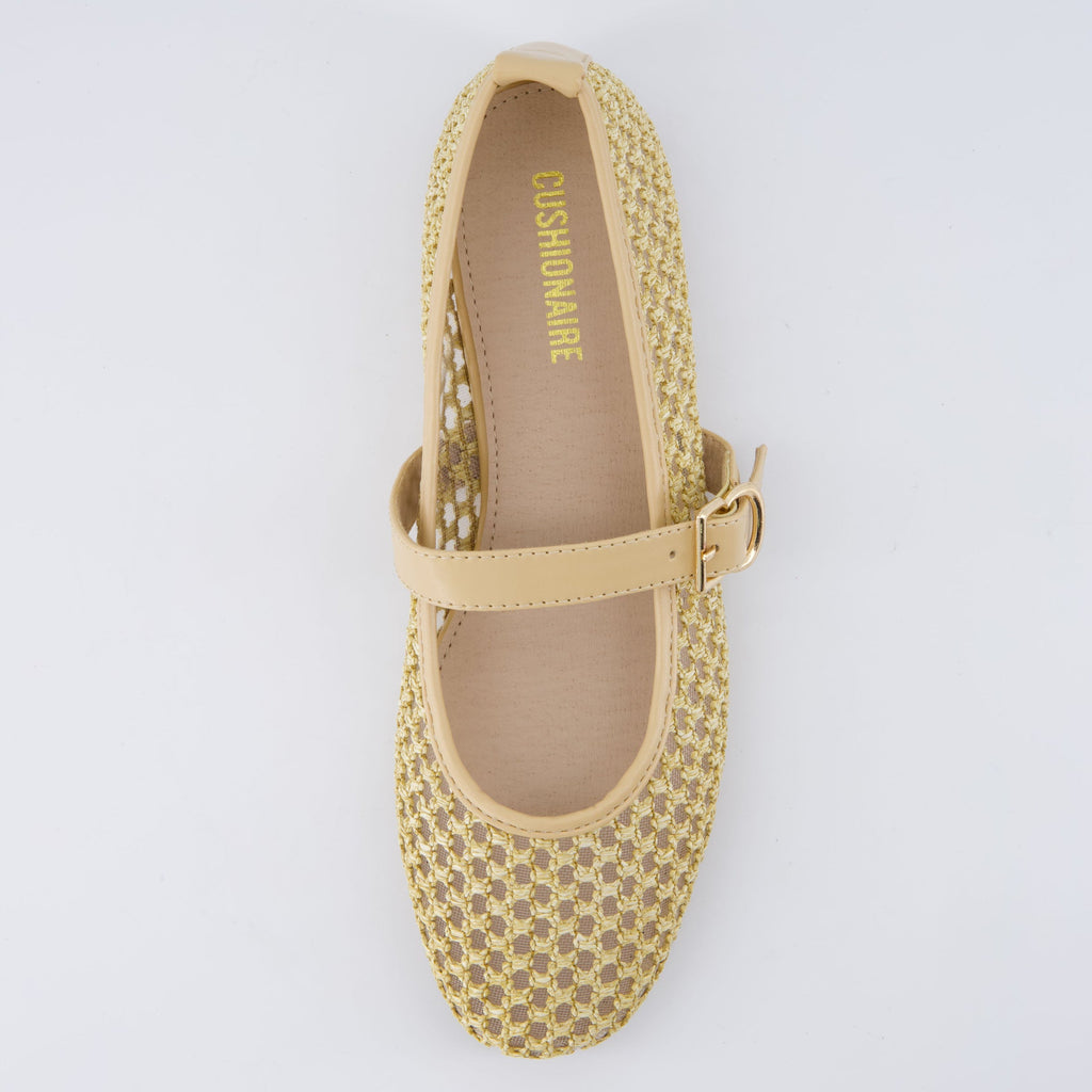 Gracie Mesh Mary Jane Flats - view 32