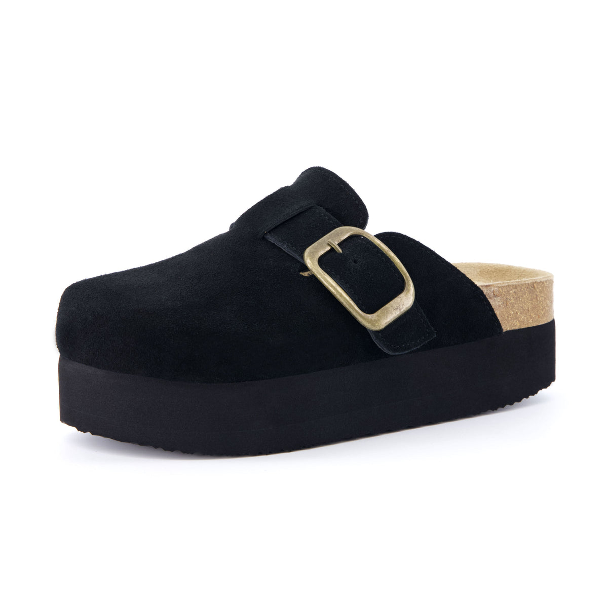 Granola Suede Platform Clog - view 14
