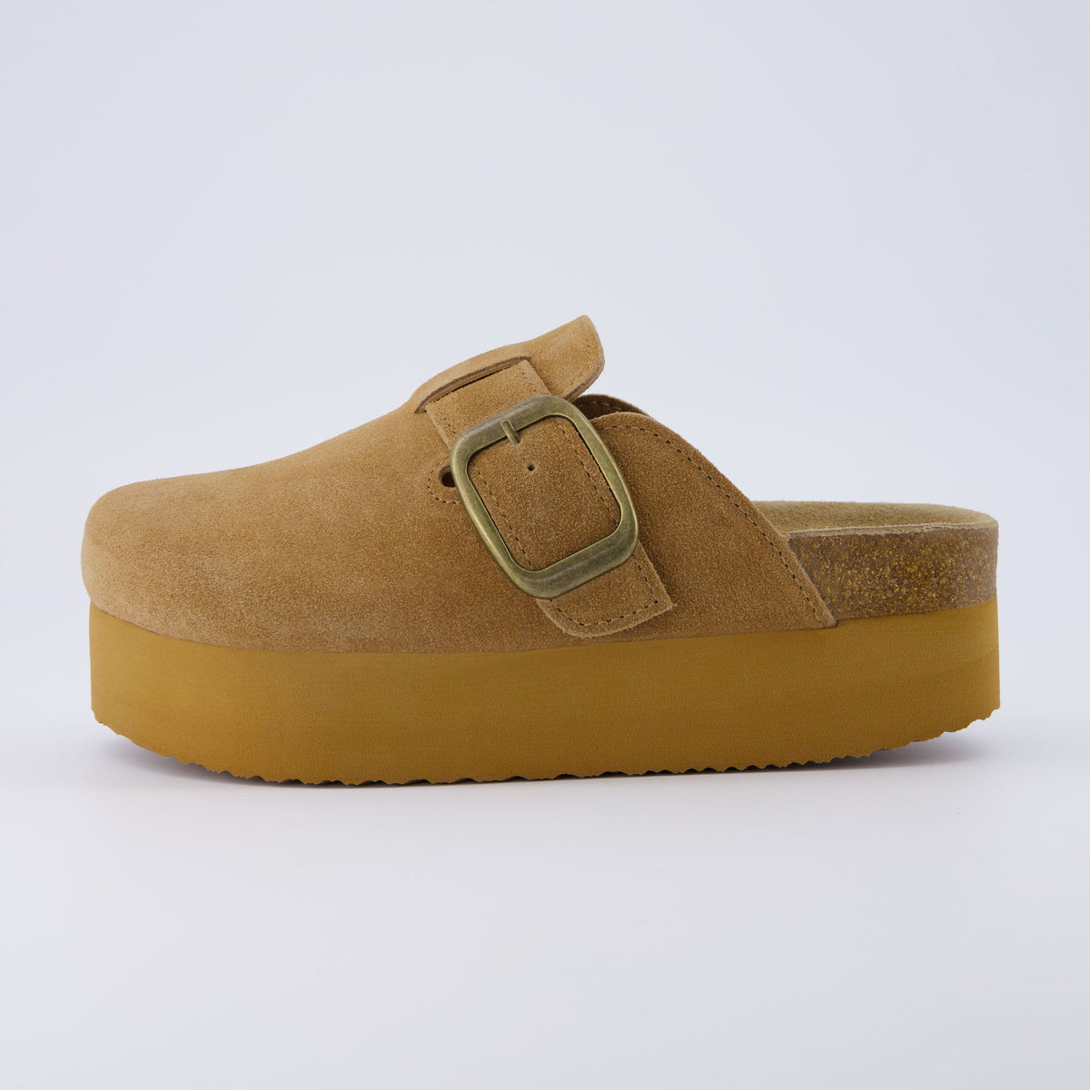 Granola Suede Platform Clog - view 37