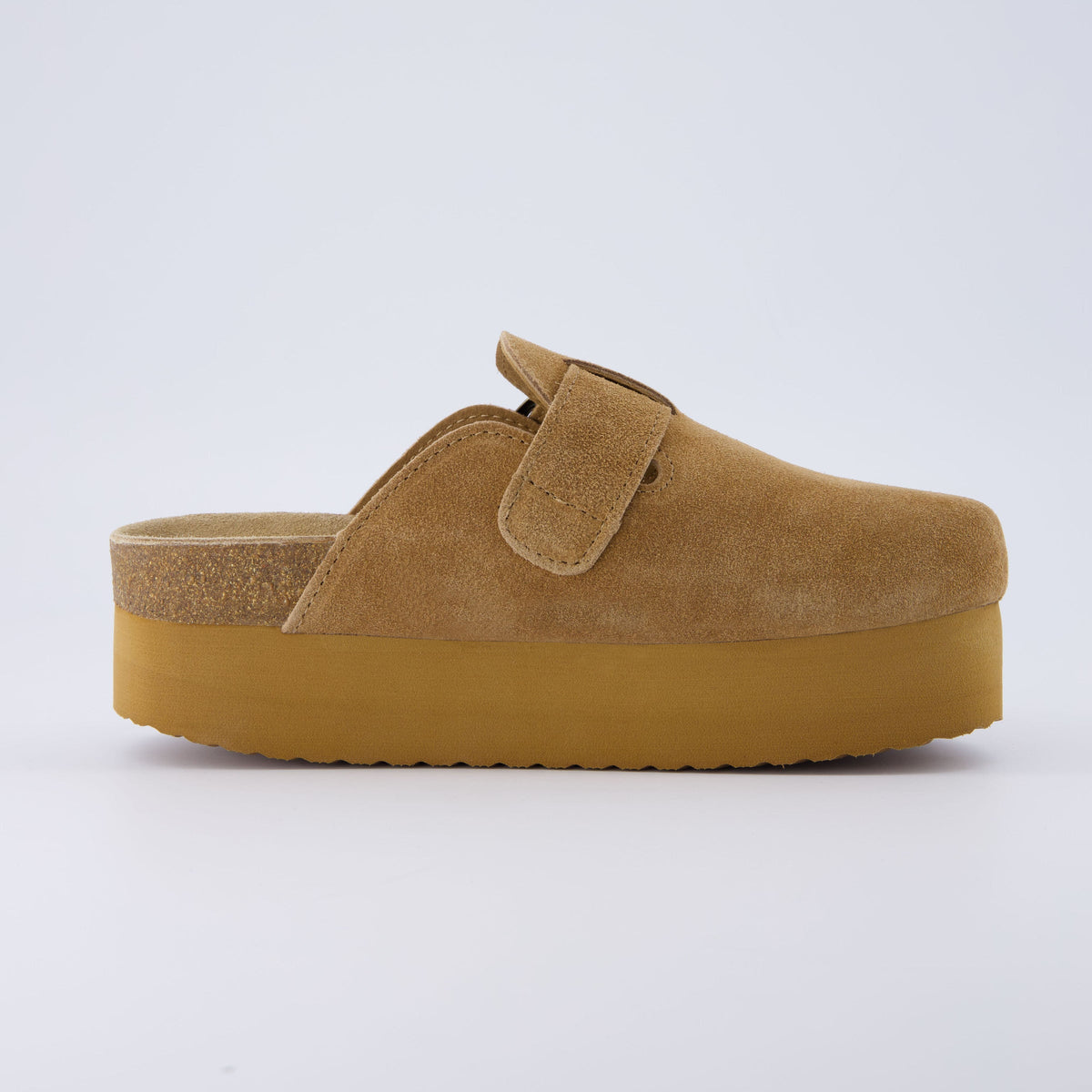 Granola Suede Platform Clog - view 22