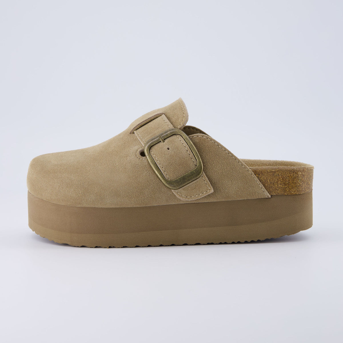 Granola Suede Platform Clog - view 25