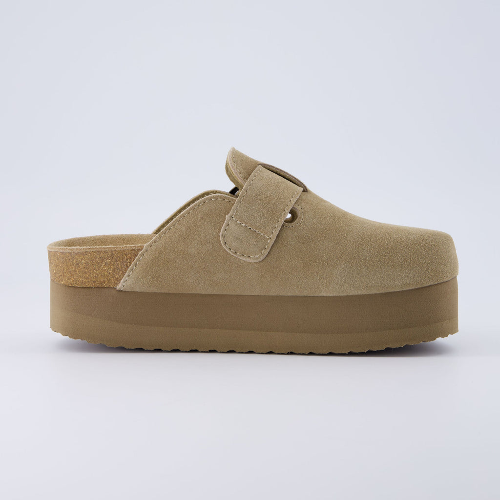Granola Suede Platform Clog - view 10