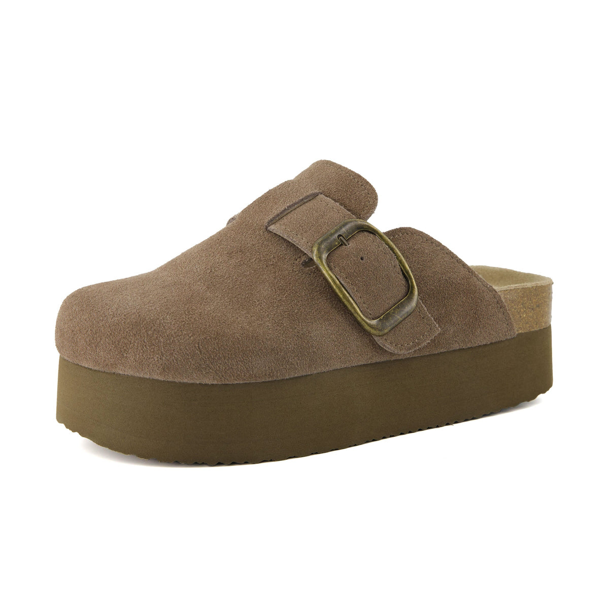 Granola Suede Platform Clog - view 2