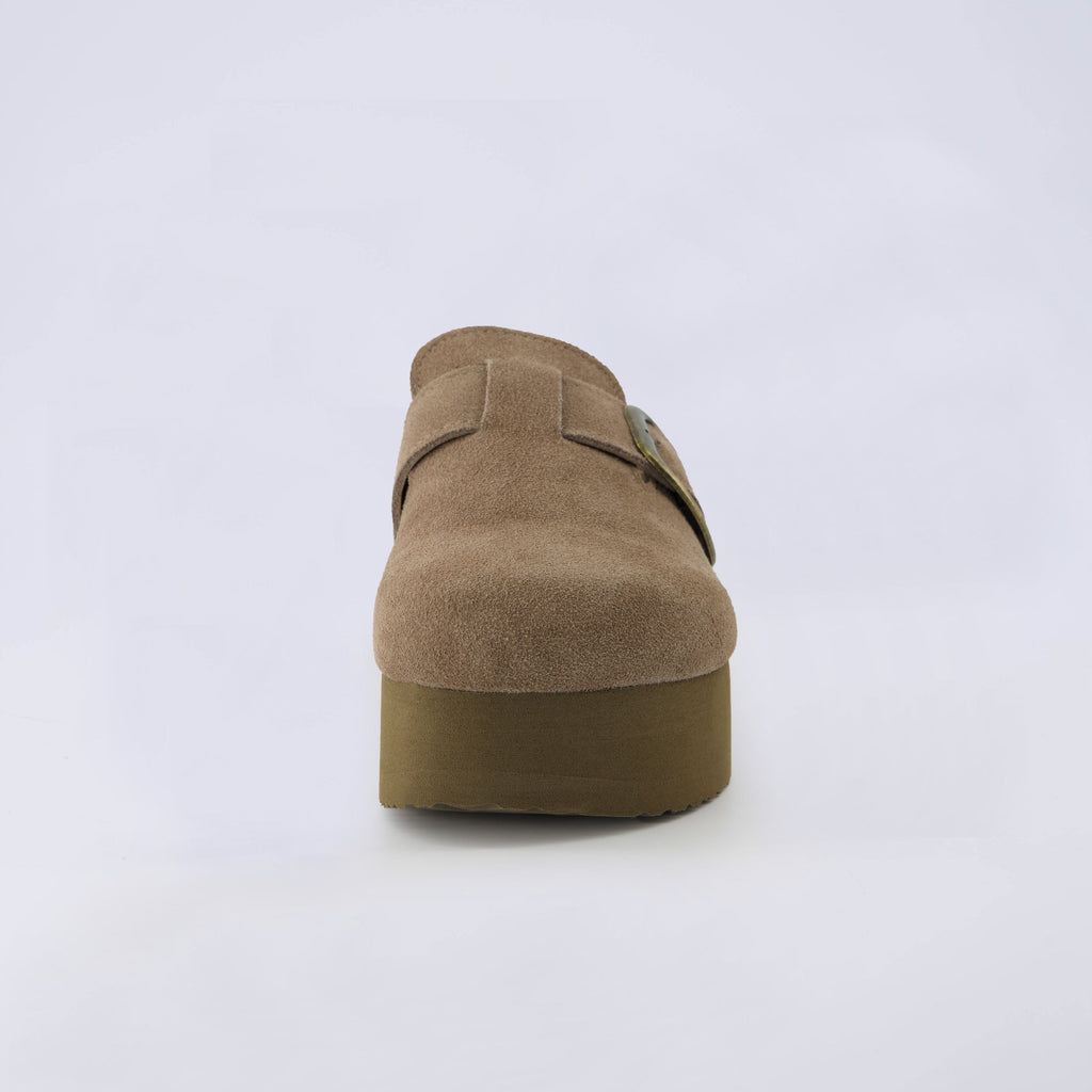 Granola Suede Platform Clog - view 3