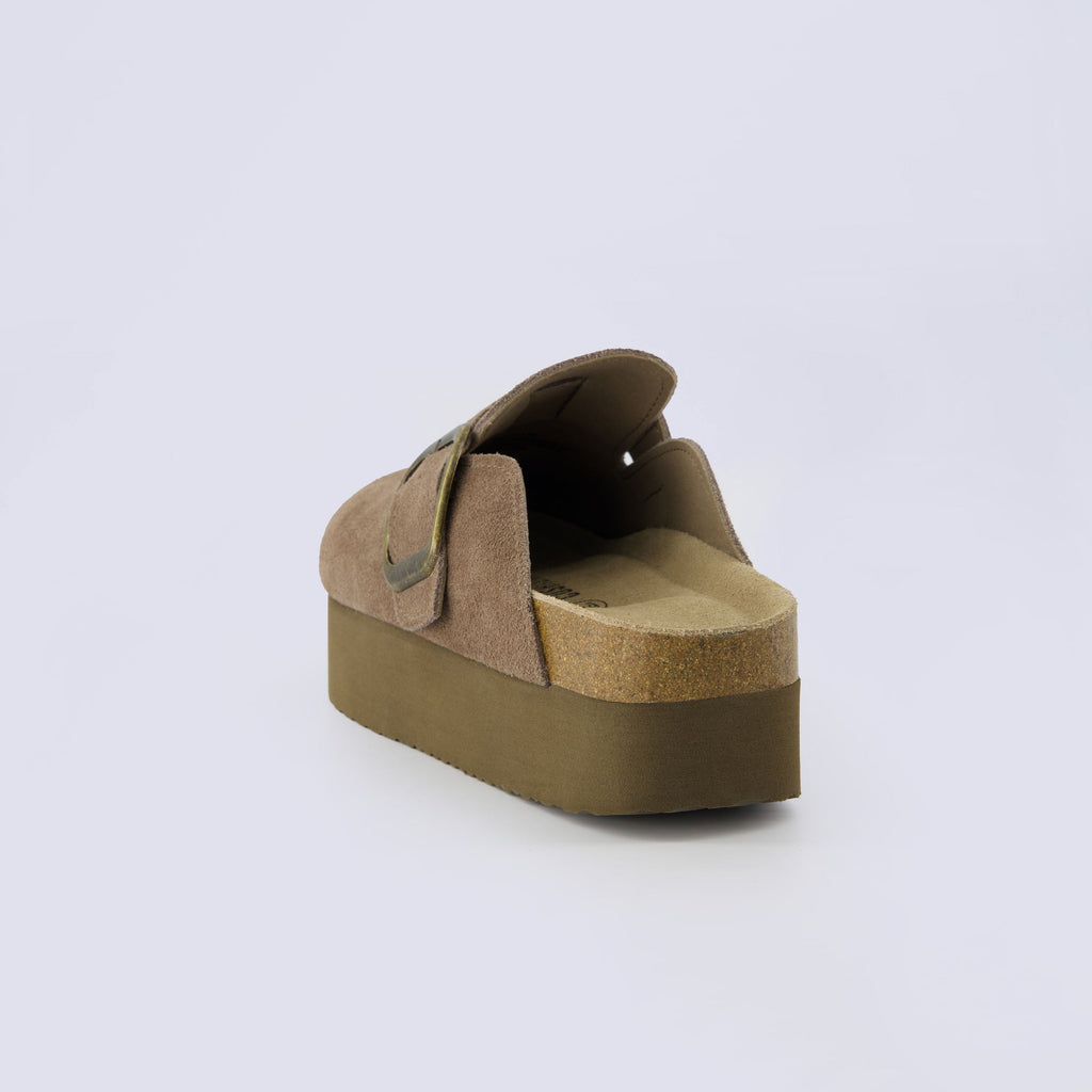 Granola Suede Platform Clog - view 5