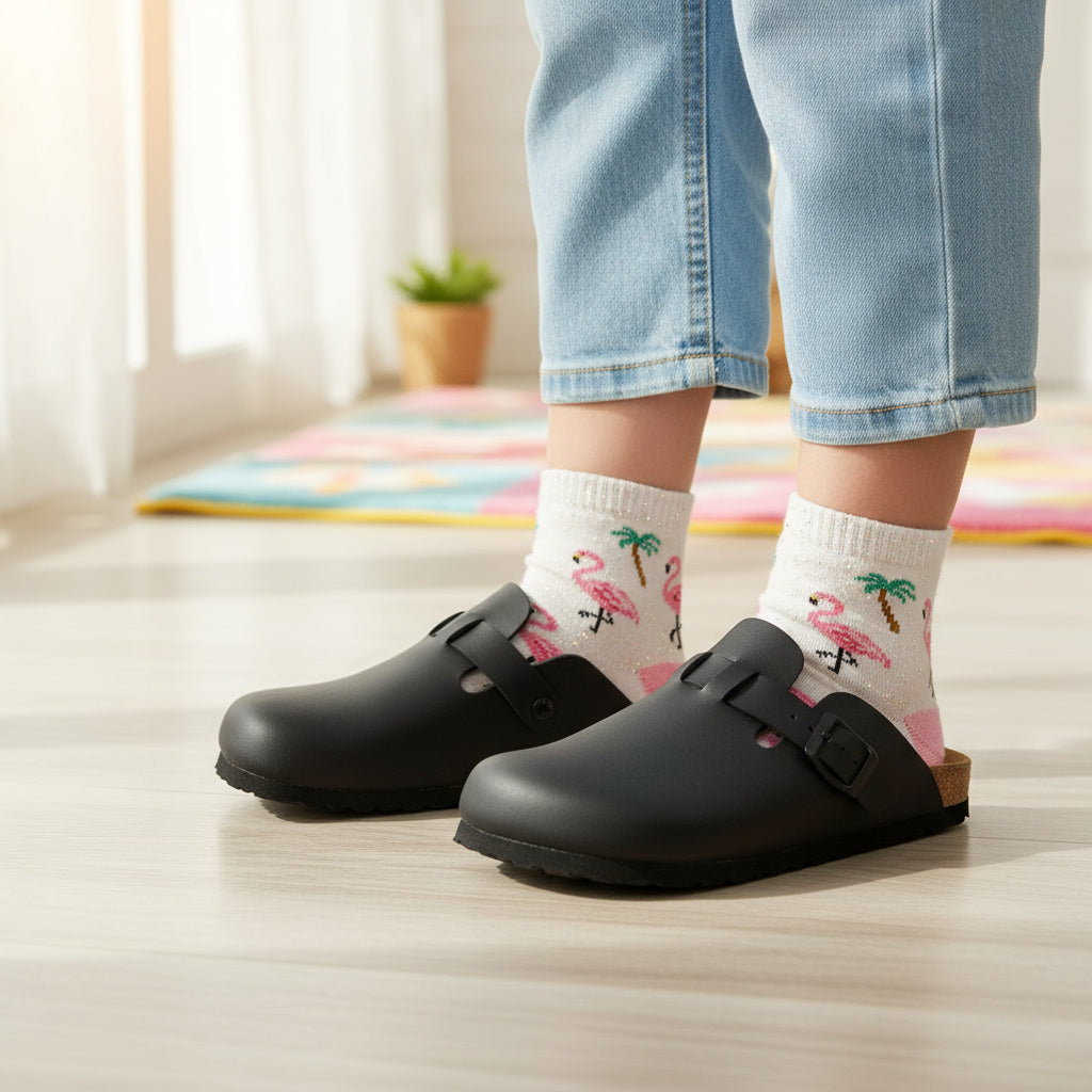 Hana Kids Cork Footbed Clog - view 28