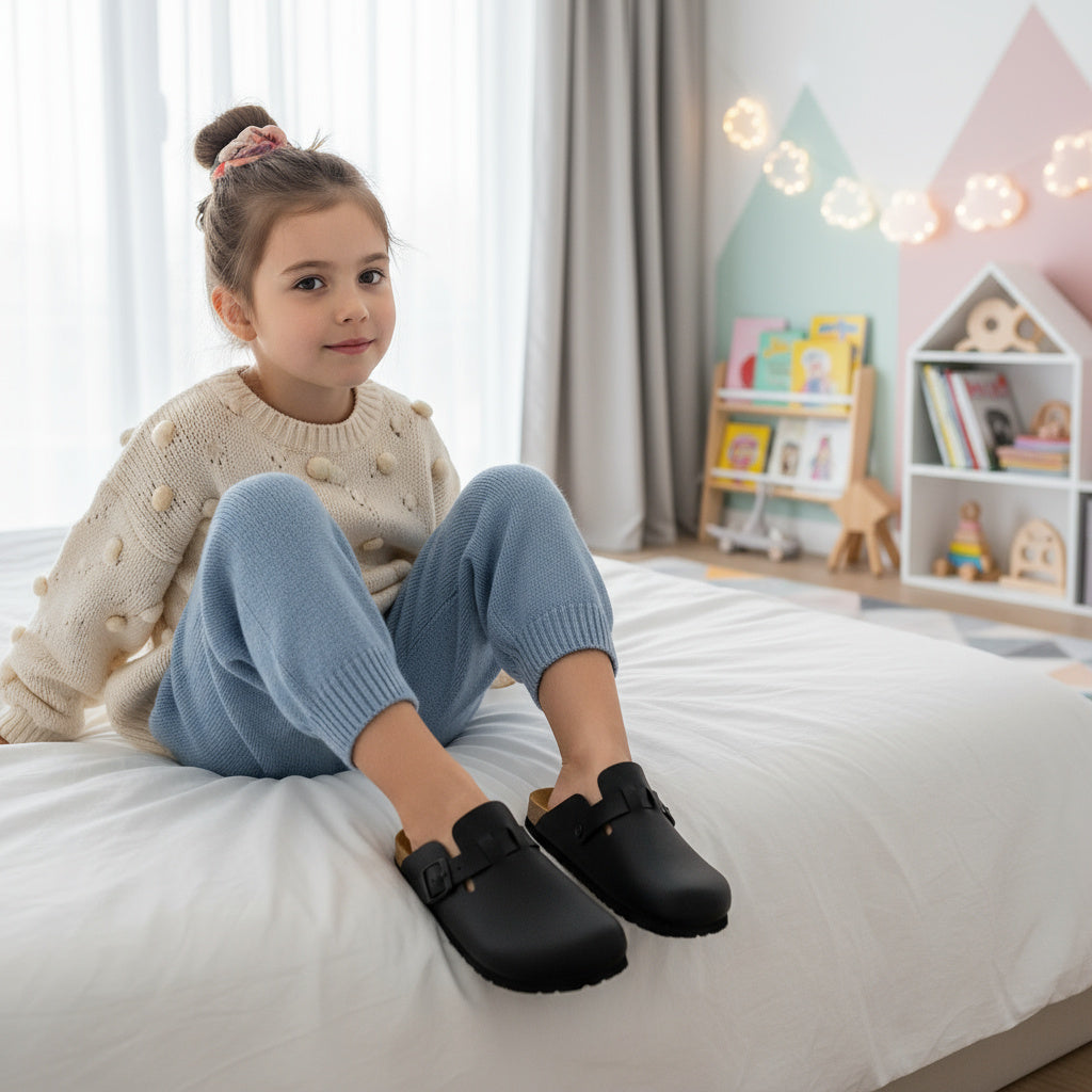 Hana Kids Cork Footbed Clog - view 27