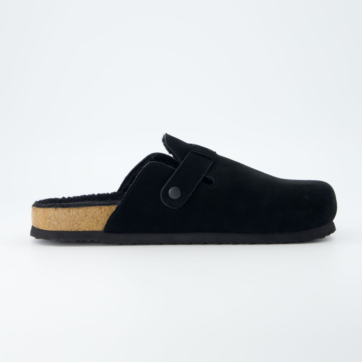 Haze Men's Fur Cork Footbed Clog - view 4