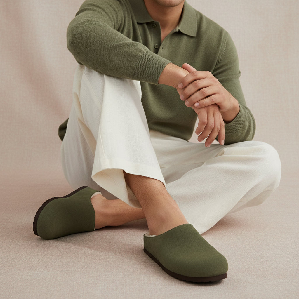 Heath-Fur Men's Slippers - view 38