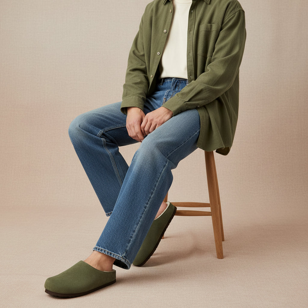 Heath-Fur Men's Slippers - view 37