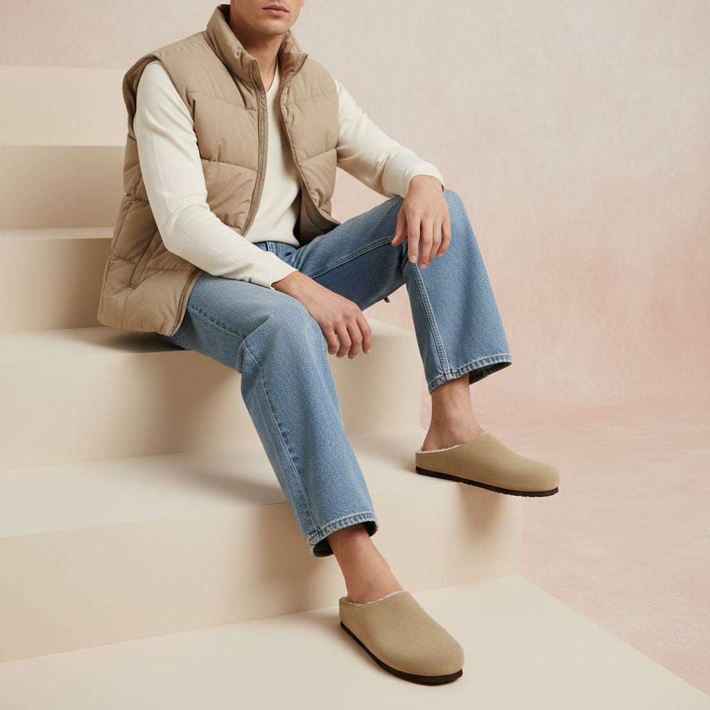 Heath-Fur Men's Slippers - view 47