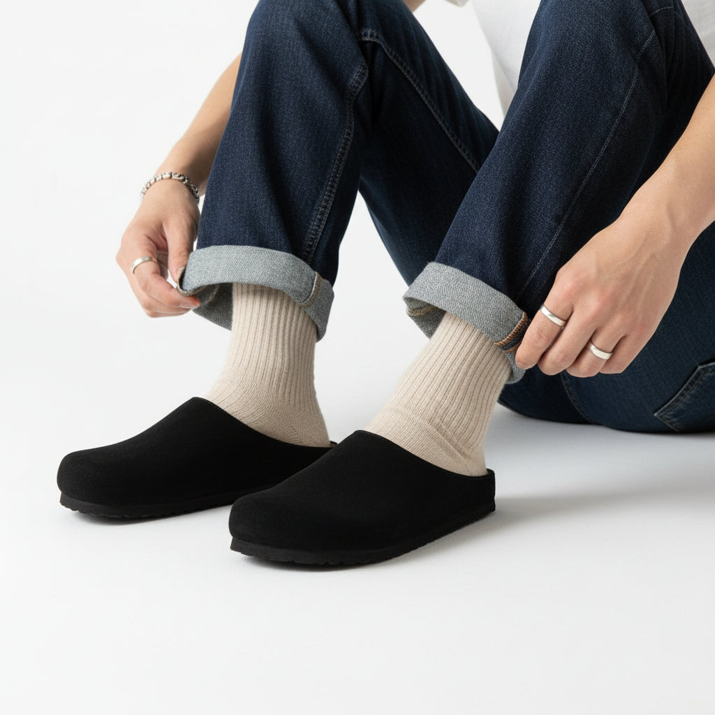 Heath Men's Leather Clogs - view 29