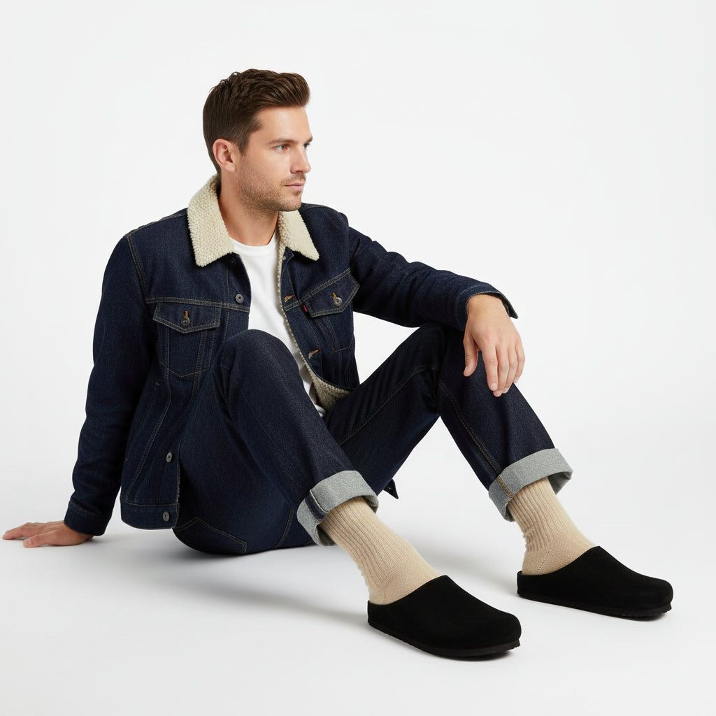 Heath Men's Leather Clogs - view 25