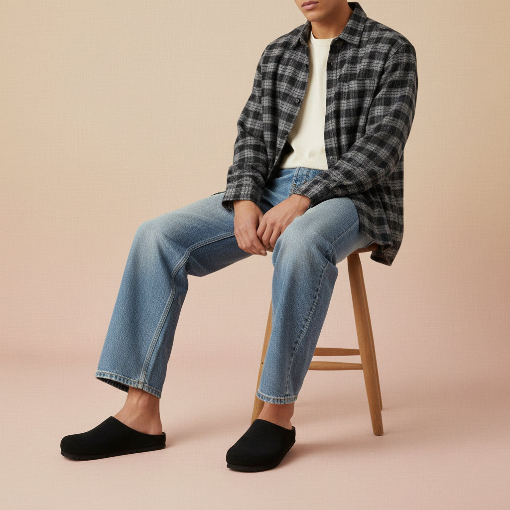 Heath Men's Leather Clogs - view 24