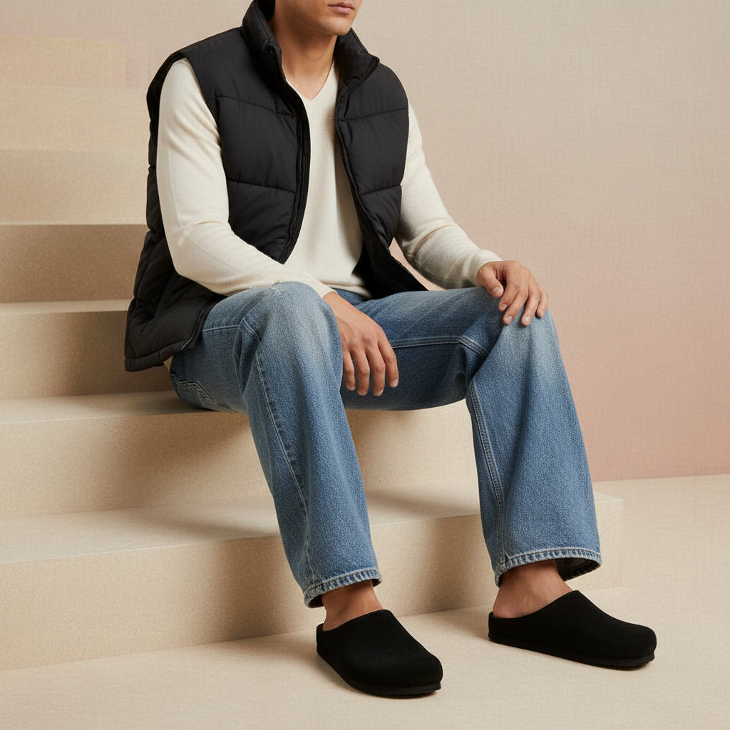 Heath Men's Leather Clogs - view 26