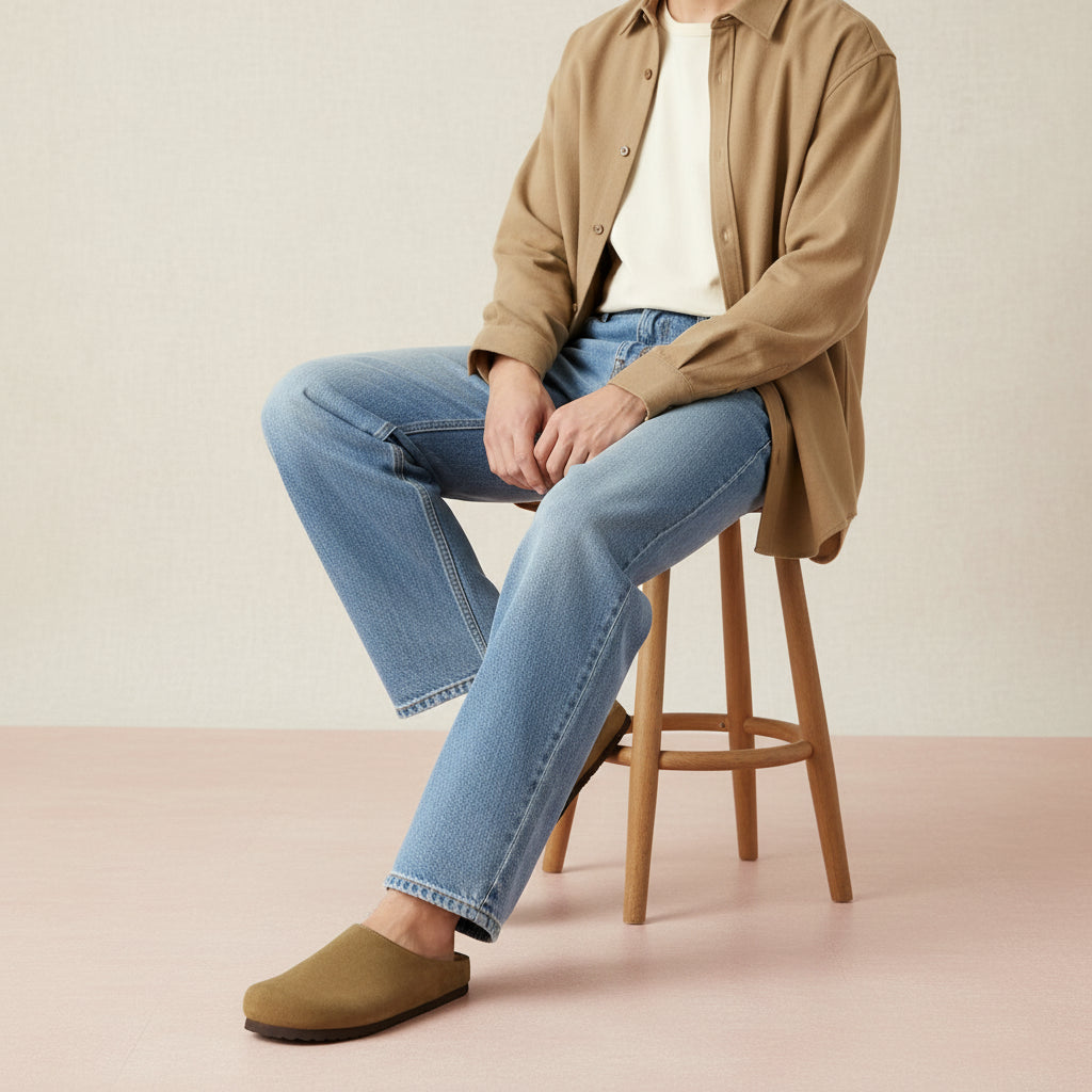 Heath Men's Leather Clogs - view 11