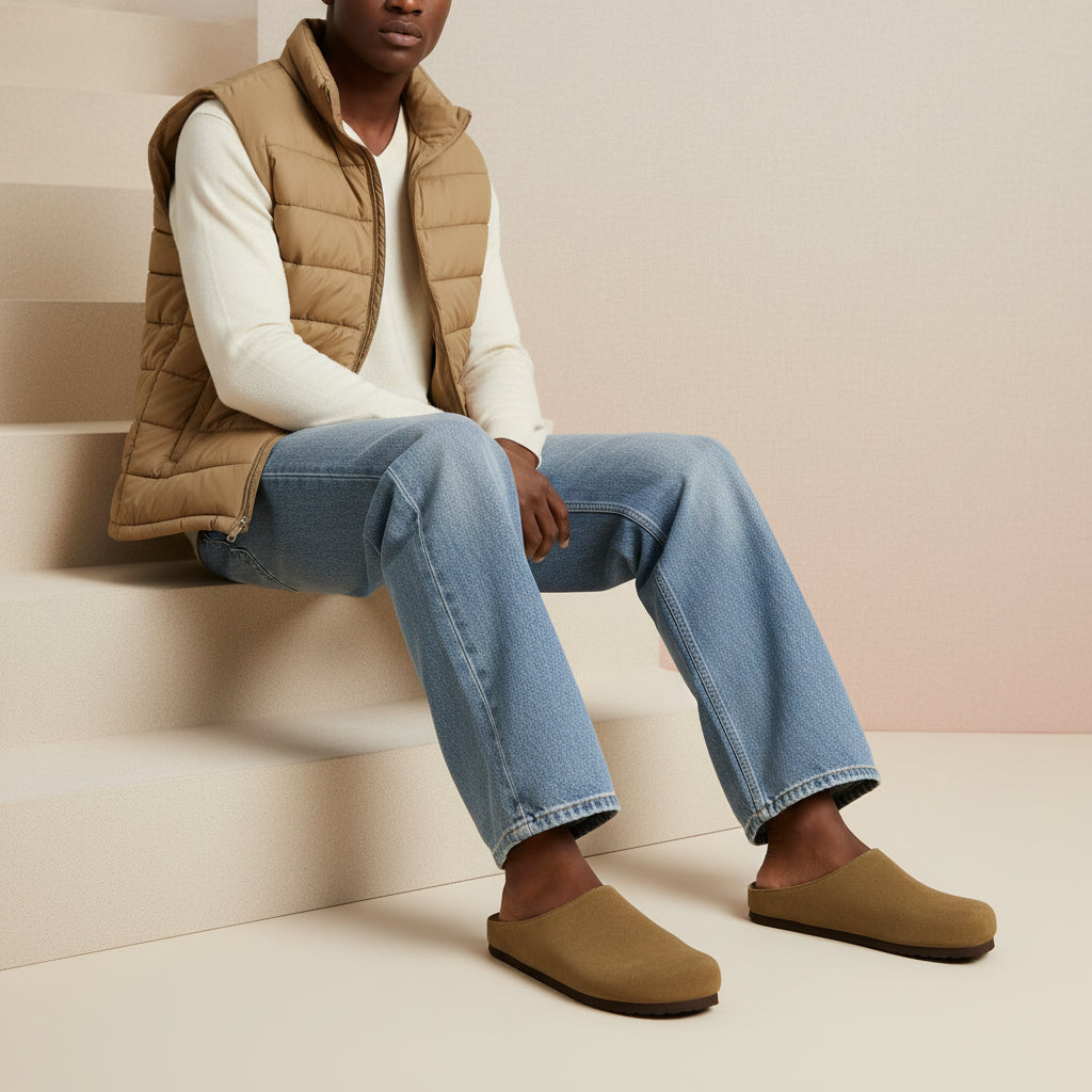 Heath Men's Leather Clogs - view 2