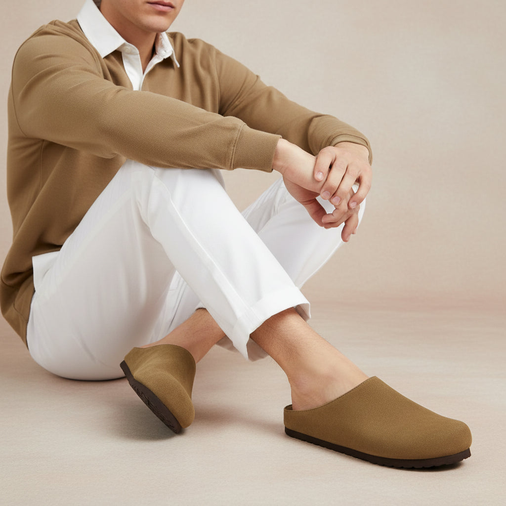Heath Men's Leather Clogs - view 12