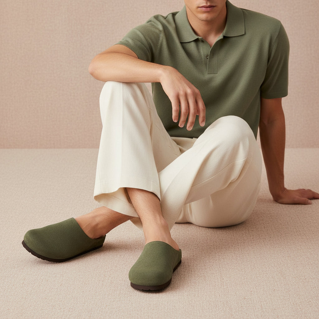 Heath Men's Leather Clogs - view 38