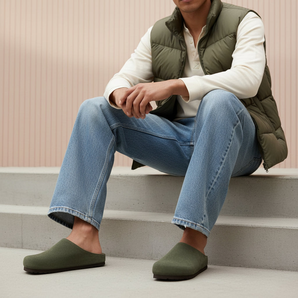 Heath Men's Leather Clogs - view 31