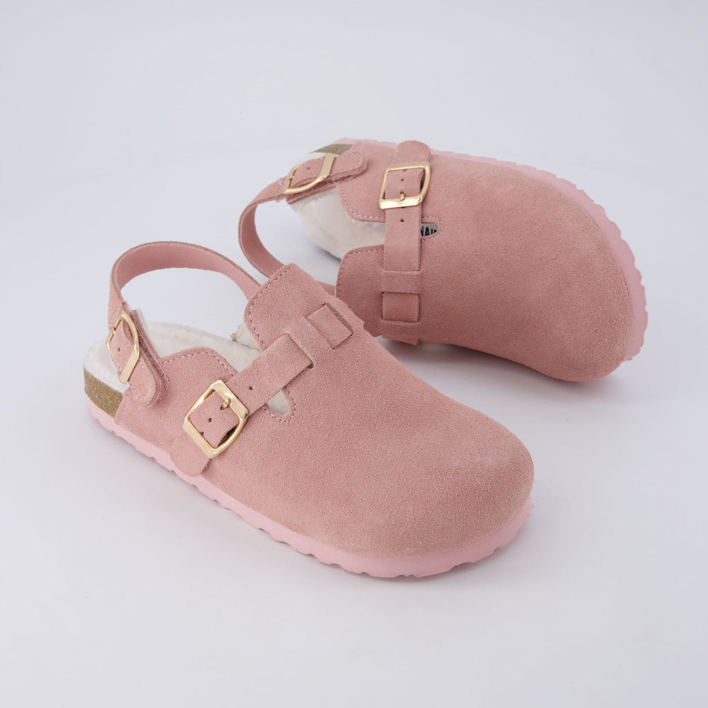 Hello Kids Suede Clogs - view 1