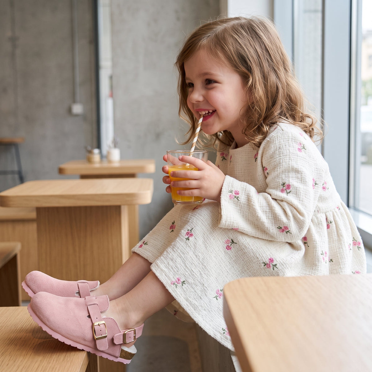 Hello Kids Suede Clogs - view 9