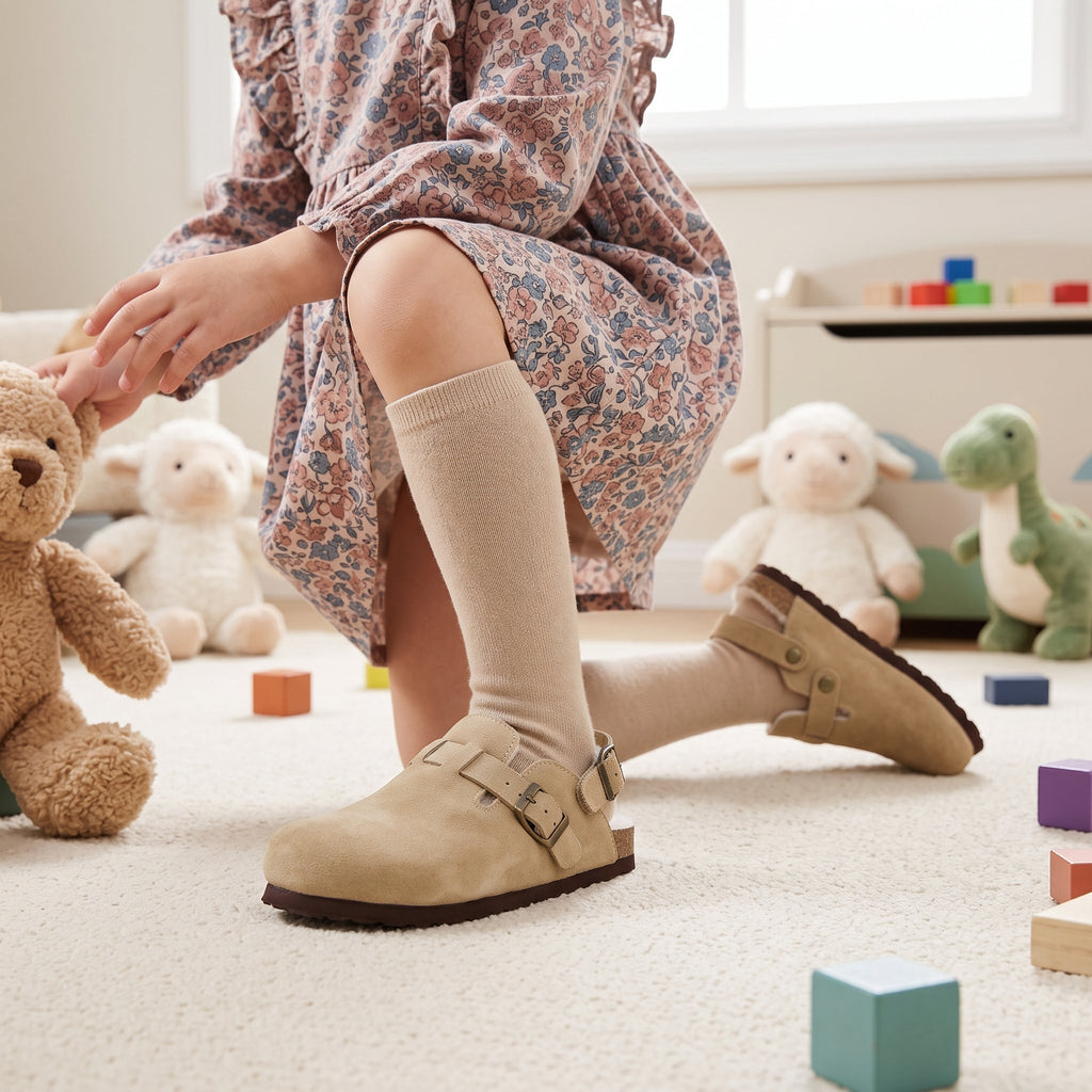 Hello Kids Suede Clogs - view 29