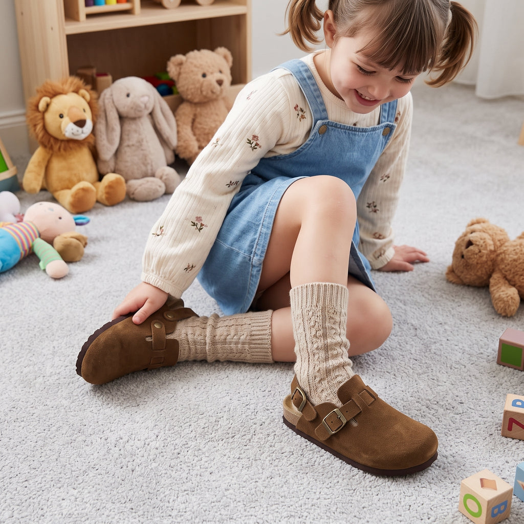 Hello Kids Suede Clogs - view 41