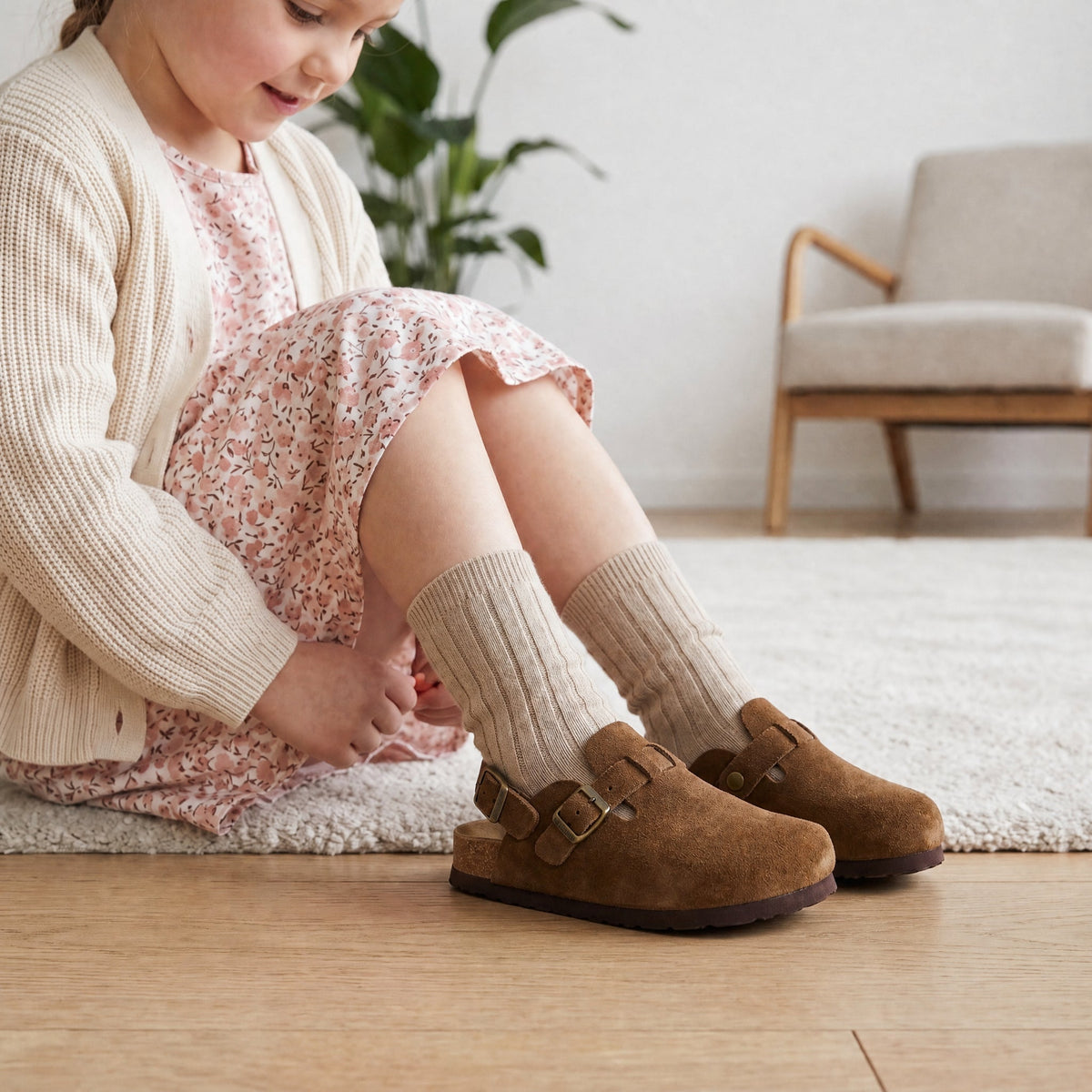 Hello Kids Suede Clogs - view 43