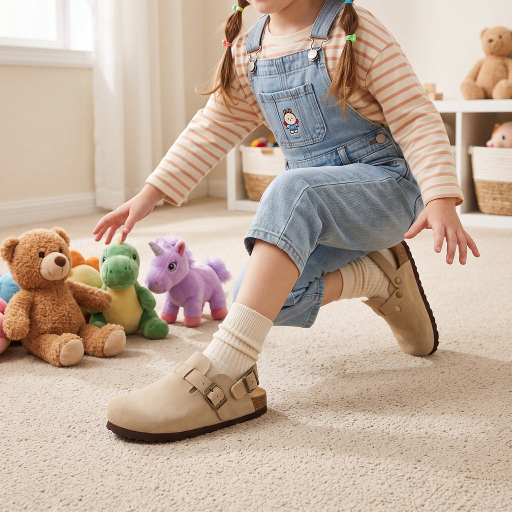 Hello Kids Suede Clogs - view 52