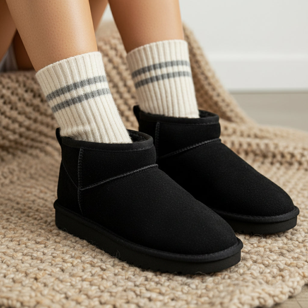 Hip-3 Genuine Suede Boots - view 21