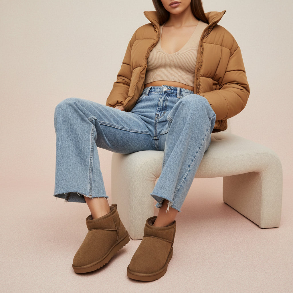 Hip-3 Genuine Suede Boots - view 64