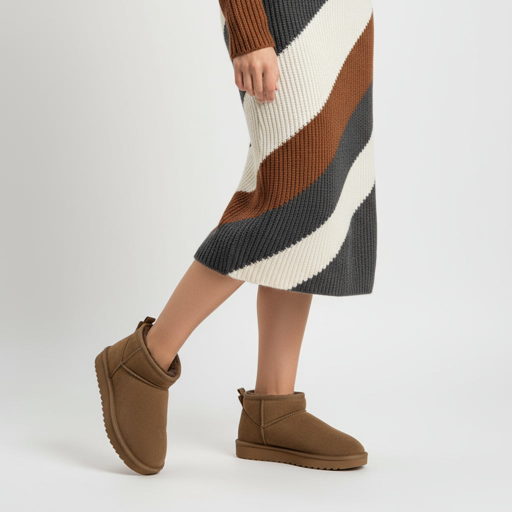 Hip-3 Genuine Suede Boots - view 66